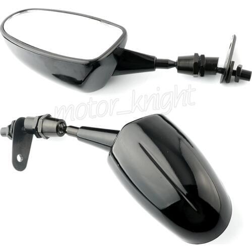 6mm Motorcycle Mirror motorbike Side Mirrors Rearview Mirror for Suzuki Katana GSX 600/750 98-2006 & GSXR 600/750/1000 1998-2005