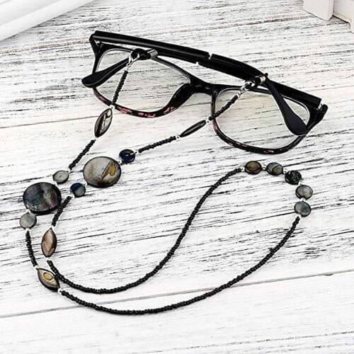 Newest Popular Reading Glasses Chain chic Shell Beads Women Lanyard Holder Strap Sunglasses Retainer New Arrival