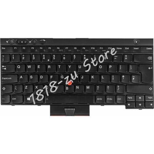 YALUZU New for IBM FOR Thinkpad T430 T430l T530 T430S L430 X230 W530 UK KEYBOARD 0C01952 04X1306 Laptop / Notebook QWERTY UK