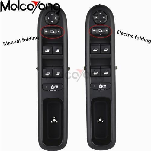 Window Lifter switch drivers side For Peugeot 3008 2009-2015 5008 2009 - 2016 96650621ZD 96650620ZD 6490X6