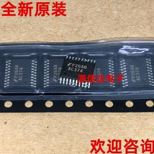 Real picture shooting of a new imported 74AC374MTCX AC374 TSSOP-20 package power IC chip
