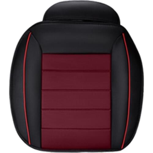 Four Season Car Seat Cover Elaborate Manufacture Prolonged Durable Breathable PU Leather Front Seat Cushion Protector