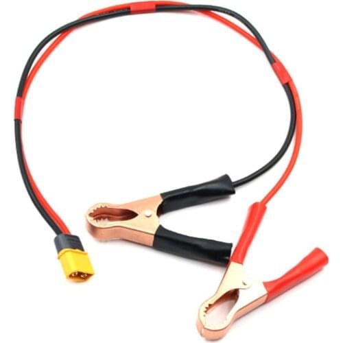 1PC Alligator Clips 100A Adapter Connector XT60 Female Male Plug Wire Car Ignition Cable For RC FPV Helicopter Toys Spare Parts
