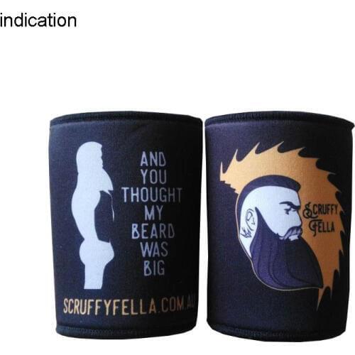 200pcs Neoprene Stubby Holder With Solid Base Beer Bottle Coolers Bag Coolers Can Holder Wedding Gifts Customized School Party