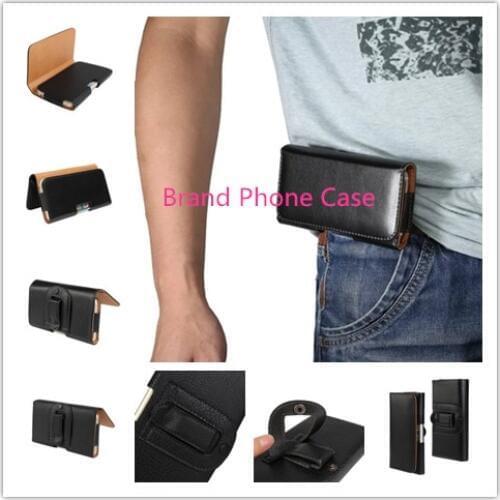 Smooth/rough Pattern PU Leather Phone Belt Clip case for Asus Zenfone Max ZC550KL Cell Phone Accessories Pouch Bags Cases