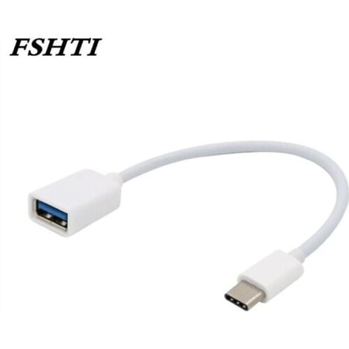 1000pcs/lot Type-C USB 3.1 To USB 2.0 OTG Adapter Type C Data Cable Connector For Macbook For Letv Max For Xiaomi 4C USB C Cable
