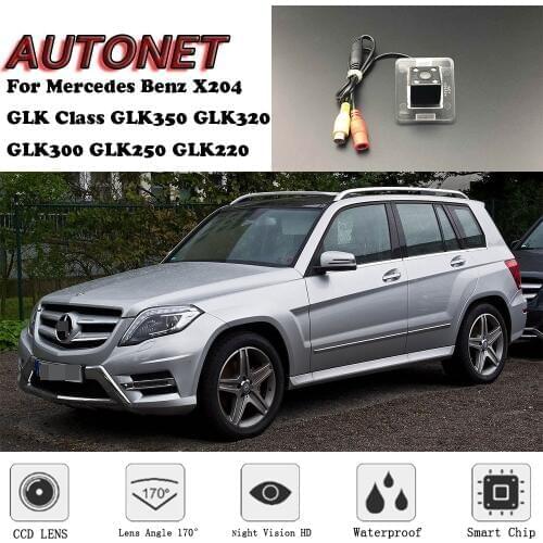 AUTONET Backup Rear View camera For Mercedes Benz X204 GLK Class GLK350 GLK320 GLK300 GLK250 Night Vision license plate camera