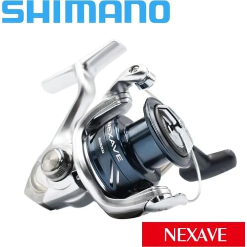 Original SHIMANO Reel NEXAVE 1000 2500HG C3000HG 4000HG C5000HG Fishing Spinning Reel AR-C Spool Seawater Freshwater