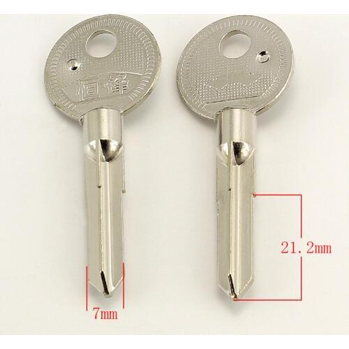 Key tool A507 Hengfeng The iron cross iron on embryo Blank Keys 30 pieces/lot