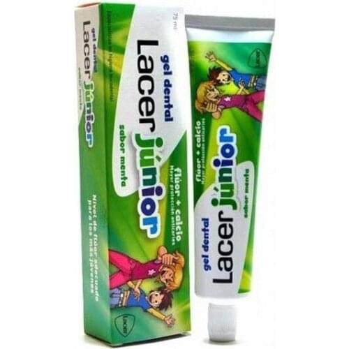 LACER JUNIOR GEL DENTAL 75 ML MENTA