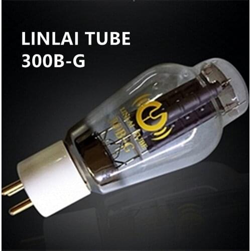 LINLAI Tube 300B-G (Shuguang 300BG JJ Golden Lion 300B) vacuum tube Factory matching parameters are consistent