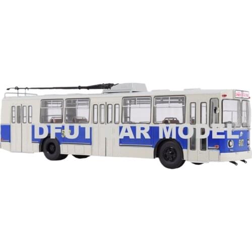 1:43 Alloy Russia ZIU-9 tram car Model BUS Model Of Childrens Toy Car Original Authorized Authentic Kids Toys