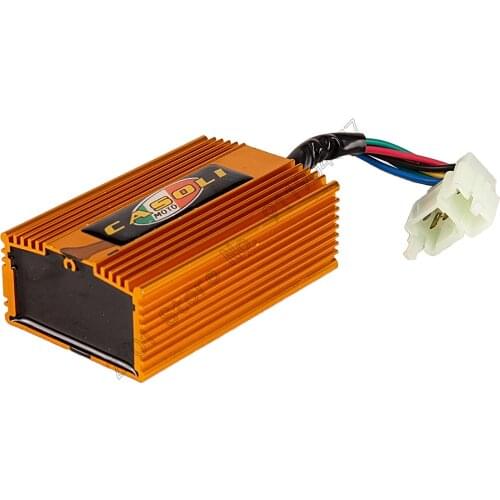 Motorcycle AC CDI 6Pin Racing For CG125 150 200 250cc Quad Buggy Scooter Replacement Ignition Accessery Dirt Pit Bike ATV