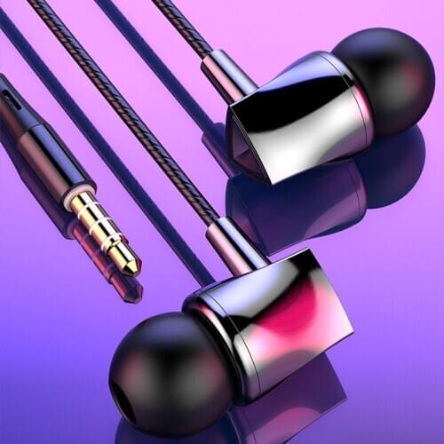 Wired Earphones Super Bass Earphones Headset Stereo Earbuds for Xiaomi Redmi Note 7 MI 9 SE iPhone 7 Huawei P30 Mobile phone