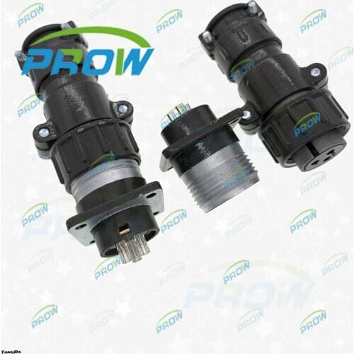 PROW P20 aviation Plug connector pin socket formal P20K3Q P20K6Q P20K9Q P20K11Q P20-2/3/4/5/7 core 2P 3P 4P 5Pin 7Pin Q