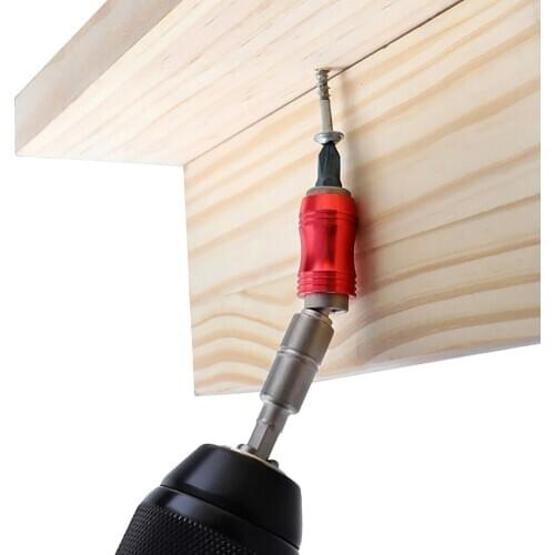 Screwdriver Bit Holder Adjustable Direction 20 Degree Angle For 1/4'' Hex Shank For Electric Grinder Tools Accessories