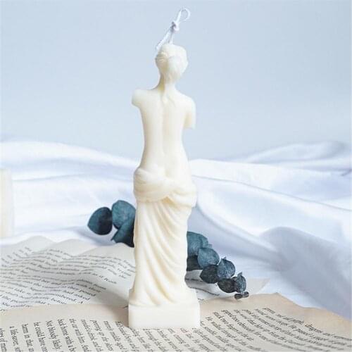 Toned Body Shape Candle Silicone Mold for Diy Handmade Ornaments Plaster Candle Jewelry Handicrafts Key Chain Fondant Mould