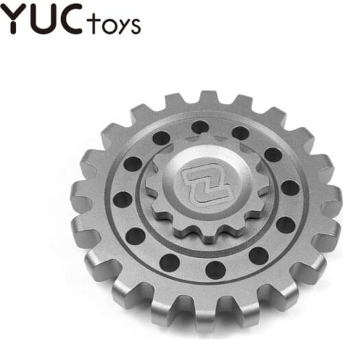 Ghost Gear Fidget Spinners EDC Senior Locked Titanium Alloy Stainless Hand Fingertip Gyro Relief Stress Office Toy for Kid Adult