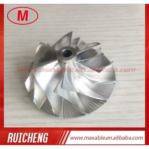 T2 6+6 blades 44.60/60.13mm Turbocharger Billet/milling/aluminum 2618 compressor wheel