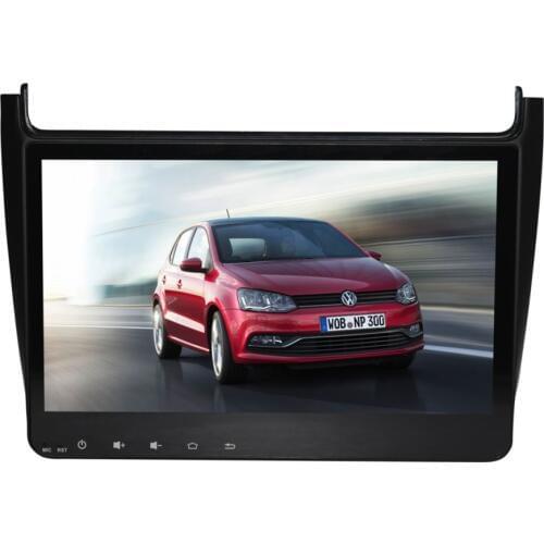 10.1 inch Android 8.0 7.1 eight Octa core Car CD DVD GPS Player NAVIGATION AUTO for Volkswagen VW POLO 2014-2017