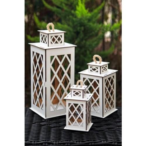 'ALPASLAN KOÇ NAR Decorative Wooden Candlesticks