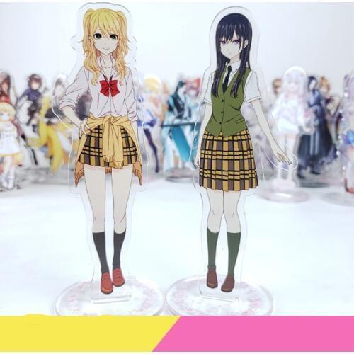 Anime Citrus Aihara Mei Aihara Yuzu Cosplay Desk Stand Figure Model Acrylic Double-sided Decoration Plate Xmas Gift