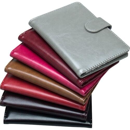 Etaofun women fashion passport cover for documents men travel pu leather passport holder case id card holder 2018 Hot sale