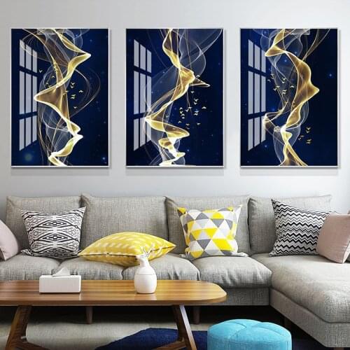 Vast Universe Crystal Porcelain Painting Galloping Curve Abstract Art Painting Living room Decoration Diamond Inlay Painting