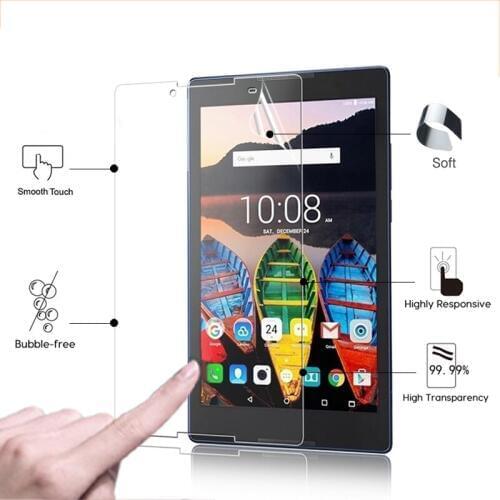 High clear Glossy films For Lenovo TAB 2 A8-50 8.0" tablet pc Anti-Scratches HD LCD Screen Protector Film with cleaning cloth