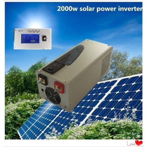 2019 CE,ROHS,ISO9001 approved, inverter 2000w dc12v to 230vac 50Hz low frequency solar power inverter with LCD Display