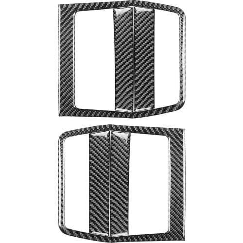 Sticker Cover Trim Car Styling Accessory Carbon Fiber Passenger Dash Trim Cover Sticker for Dodge Challenger 08-14 LHD