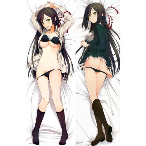 Anime Koi to senkyo to chocolate pillow cover Sexy Female shinonome satsuki Dakimakura Double-sided Hugging Body Pillowcase