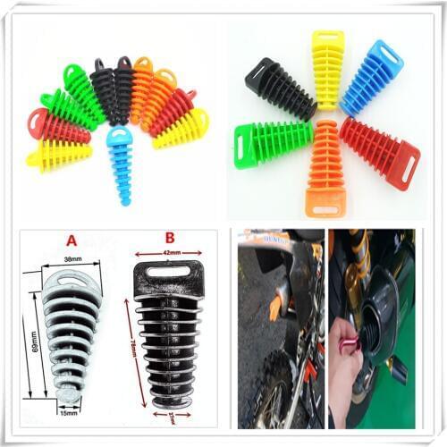 New Motorcycle Exhaust Pipe Plug Muffler Wash protector for Ducati Scrambler 748 900SS 916 Diavel CaRbon XDiavel S