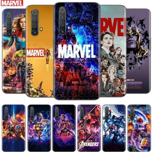 Transparent Cover Marvel Avengers Assemble For OPPO AX7 A1K A93 A92 A73 A72 A53S A52 A32 A31 A9 A11 A7 A52020 Phone Case
