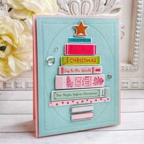 Christmas Collections Metal Cutting Dies&cordinating Stamps for Scrapbooking Craft Die Cut Card Making Embossing Stencil