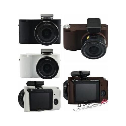 Silicone Camera Cover Case for Samsung NX3000 NX3300 TPU Soft Silicone Rubber Camera Pouch Bag