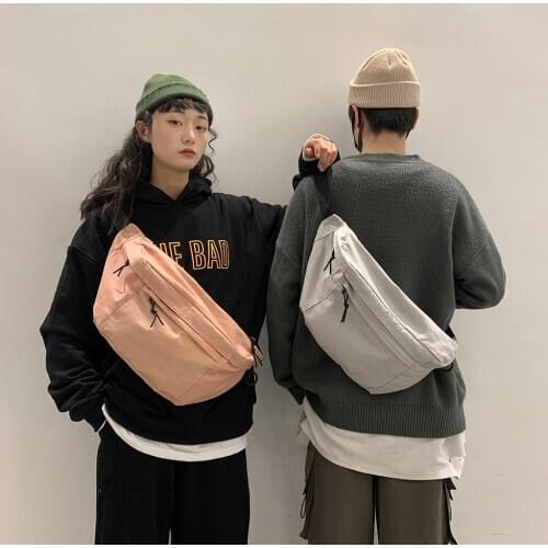 Large Capacity Storage Waist Bag Canvas Fanny Pack For Men And Women Big Blet Bag Multi-Functional Chest Bags Banana Waist Packs