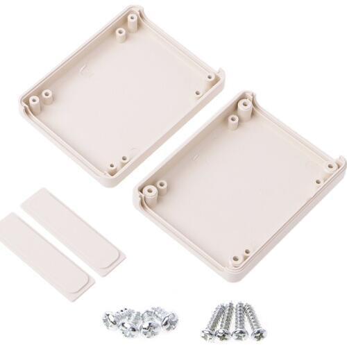 New Waterproof Instrument Box Plastic Case Gray Electronic Project DIY 90x70x28mm