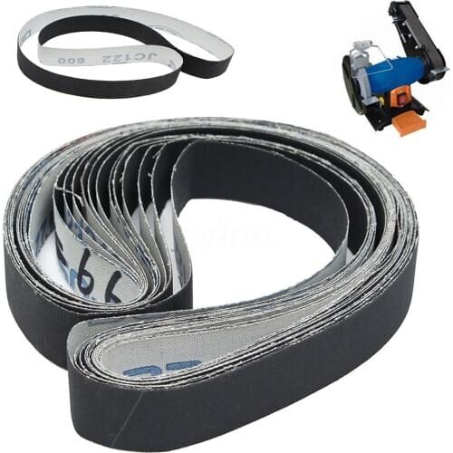 10 Pcs 1" x 30" 1000 Grit Aluminum Fine Sanding Sharpening & Polishing Belts