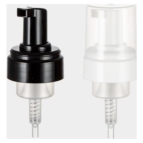 42/410 43/410 black/white plastic foaming pump plastic press pump hand wash cleanser facial cleaning skin care packing