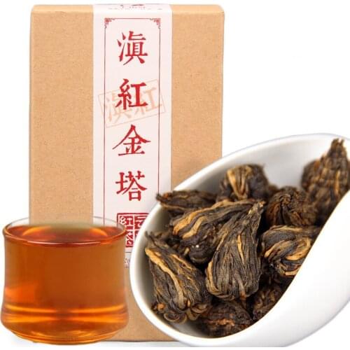 5A China Yunnan Fengqing Dian Hong Tea Premium DianHong Black Tea Beauty Slimming Food for Health Care Weight Lose Tea 170g/Box