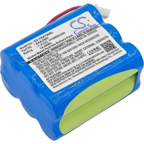 Cameron Sino 2000mah battery for TDK Life on Record A73 Boombox 6AA-HHC batteries