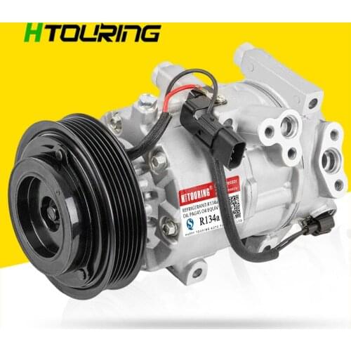 Auto car AC COMPRESSOR For Hyundai Accent & Kia Rio 2012 2013 2014 2015 977011R100 97701-1R100 6pk 12V