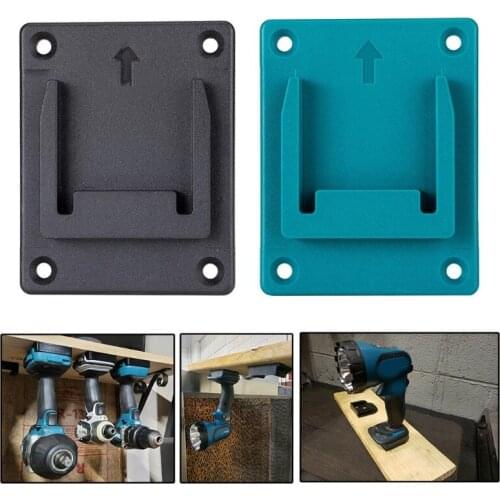 New Hot Electric Tool Holder For -Makita 18V Electric Tool 2Pcs Electric Tool Holder Power Machine Storage Rack
