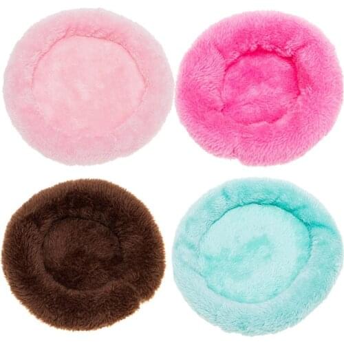 Small Animal Hamster Bed Plush House Winter Warm Squirrel Hedgehog Rabbit Guinea Pig Chinchilla Bed Mat House Hamster Nest Y