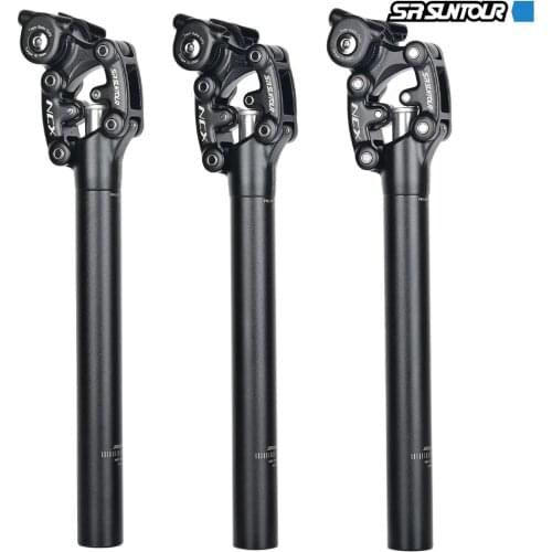 SR SUNTOUR NCX Bike Suspension Travel Seatpost 350mm/400mm*27.2/28.6/30.0/30.1/30.4/30.8/31.6/33.9mm Bicycle Seat Post Tube