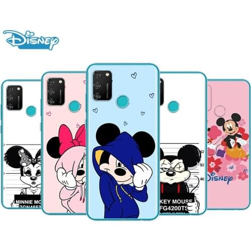 Transparent Cover Mickey mouse love For Honor V30 View 20 V20 30i 30S 30 20S 20E 20i 20 Lite Pro Plus Phone Case