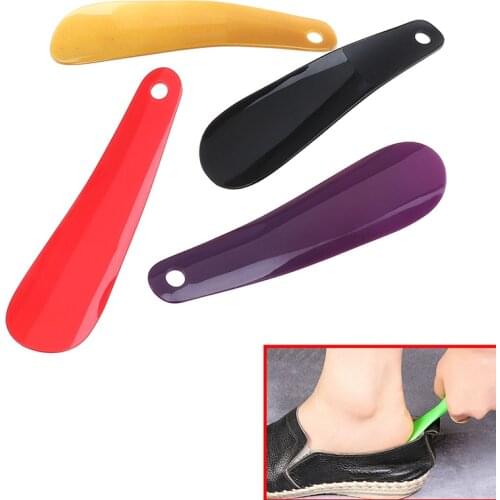 2Pcs 16cm Colorful Plastic Shoehorn Shoe Horns Spoon Shoes Accessories Professional Shoehorn