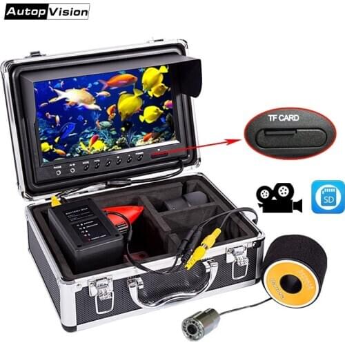 WF39 WF39 fish finder visual high-definition fishing underwater camera with 9inch display for raft fishing boat fish finder