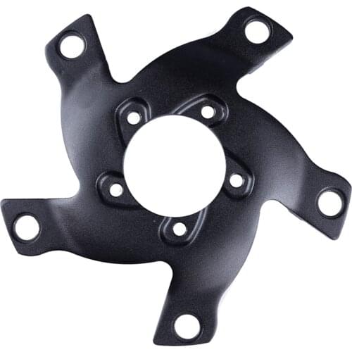 130BCD Aluminum Alloy Ultra-light E-Bike Chainring Spider Adapter DIY Chain Ring Components Part Fit for Bafang Mid Drive Motor
